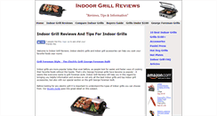 Desktop Screenshot of indoorgrillreviews.com