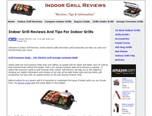 Tablet Screenshot of indoorgrillreviews.com